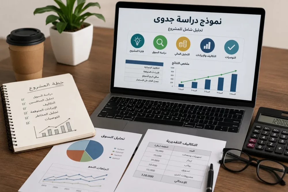 تحميل نموذج دراسة جدوى مجاني - تحميل Word