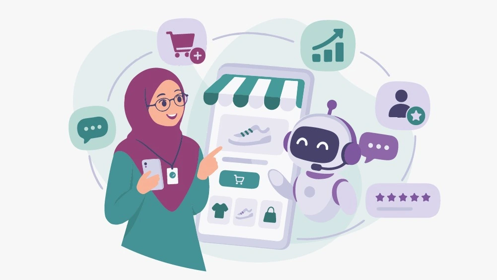 شات بوت للمتاجر الإلكترونية